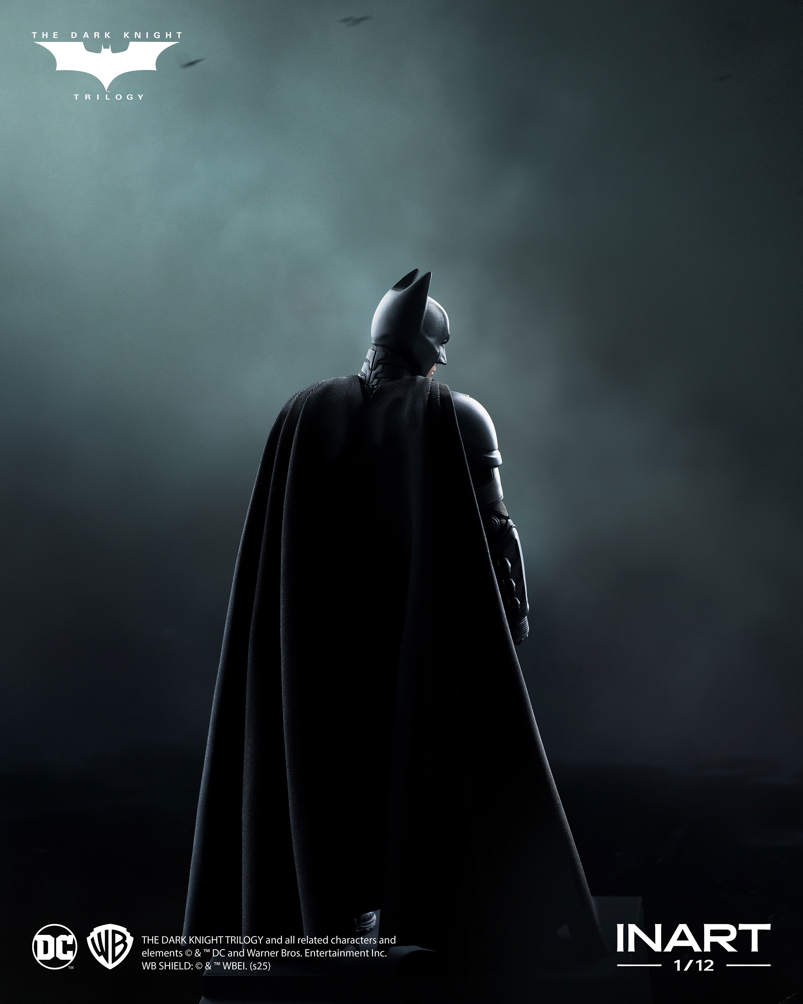 The Dark Knight Rises 1/12 Scale Action Figure: Batman (The Dark