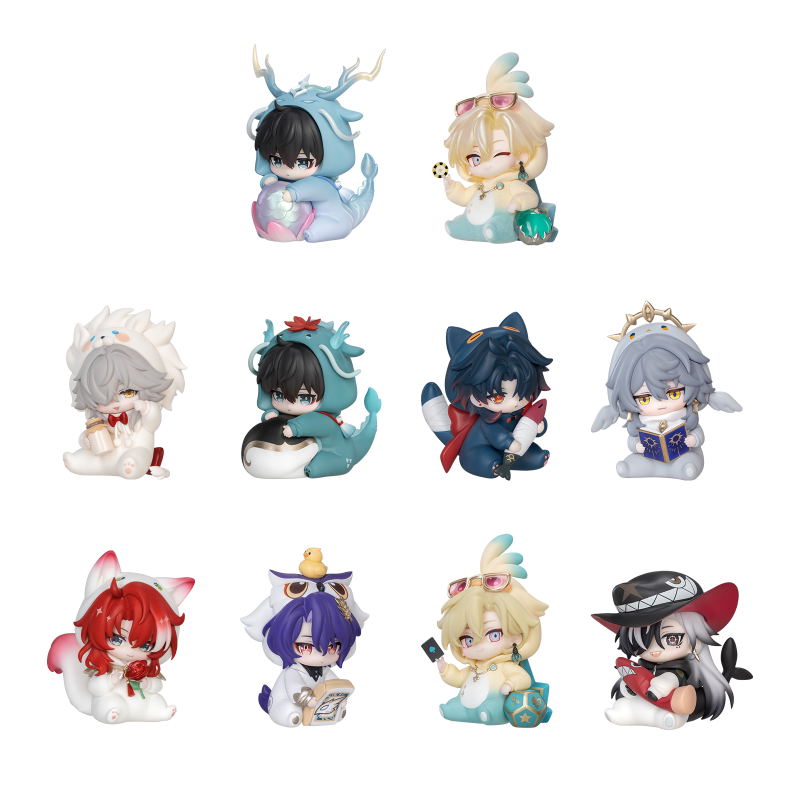Honkai: Star Rail Boys' Dorm Series Chibi Blind Boxes (Set of 8 Pieces) image 1
