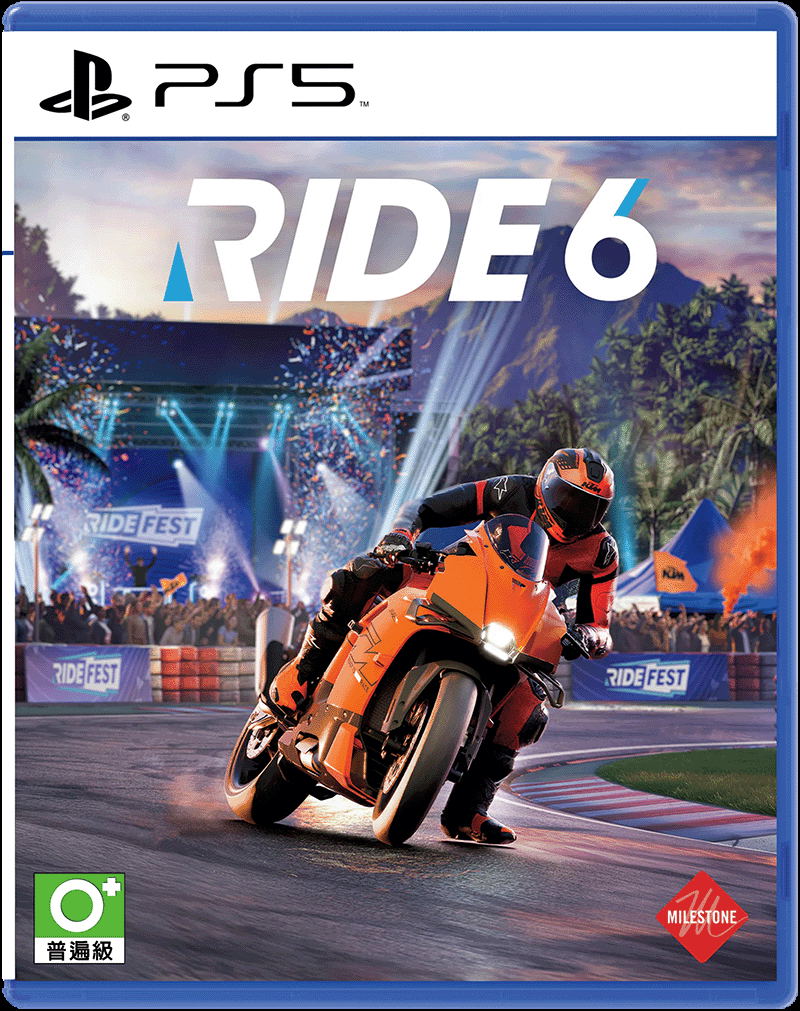 RIDE 6 (Multi-Language) (Cover - Asian) — Import Game Deal