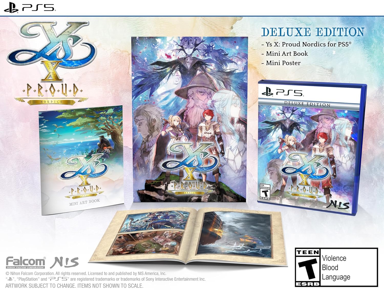 Ys X: Nordics [Adol Christin Limited Edition] for Nintendo Switch