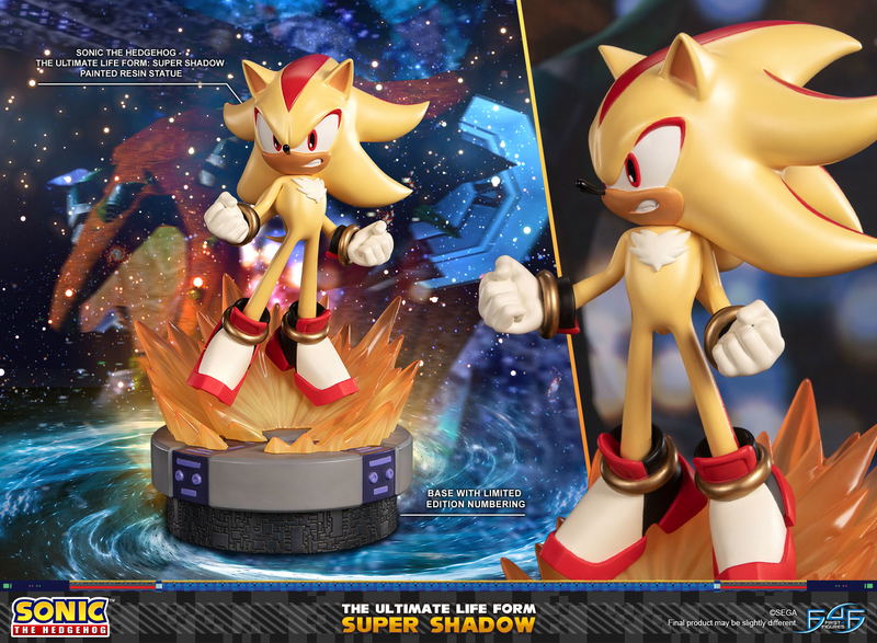 Sonic The Hedgehog Resin Statue: The Ultimate Life Form Super Shadow [Standard Edition] image 25