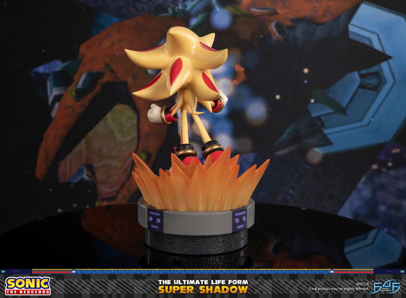 Sonic The Hedgehog Resin Statue: The Ultimate Life Form Super Shadow [Standard Edition] image 8