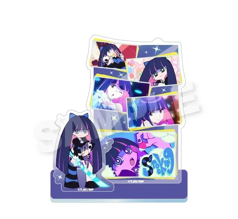New Panty & Stocking With Garterbelt Memories Acrylic Mascot Stocking — Import Game Deal