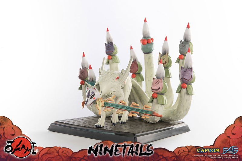 Okami Resin Statue: Ninetails [Standard Edition] image 10
