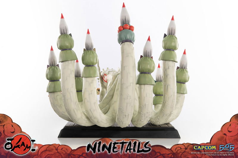 Okami Resin Statue: Ninetails [Standard Edition] image 11