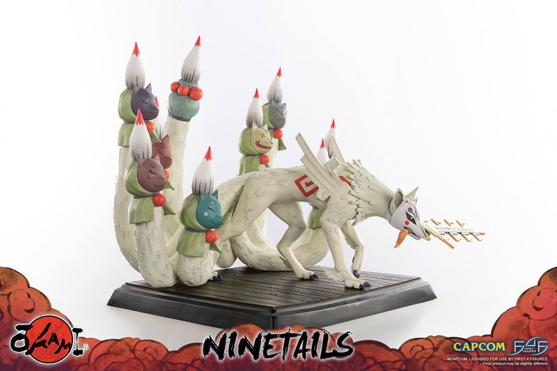 Okami Resin Statue: Ninetails [Standard Edition] image 12