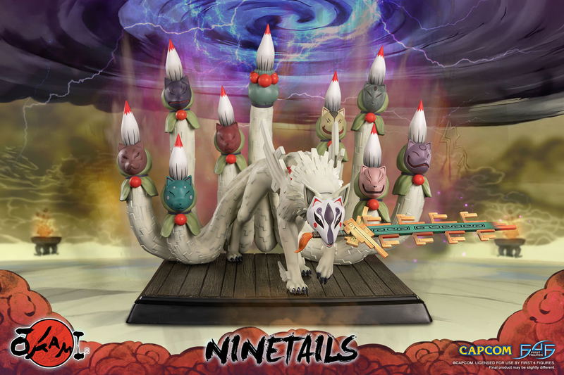 Okami Resin Statue: Ninetails [Standard Edition] image 13