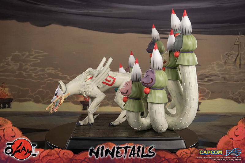 Okami Resin Statue: Ninetails [Standard Edition] image 15