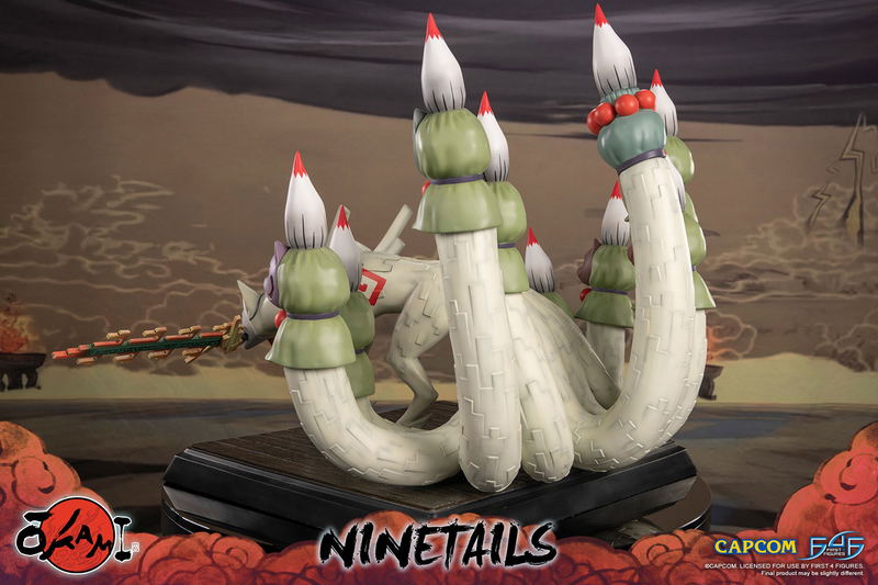Okami Resin Statue: Ninetails [Standard Edition] image 16