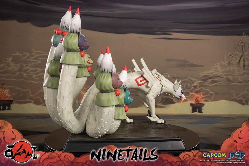 Okami Resin Statue: Ninetails [Standard Edition] image 19