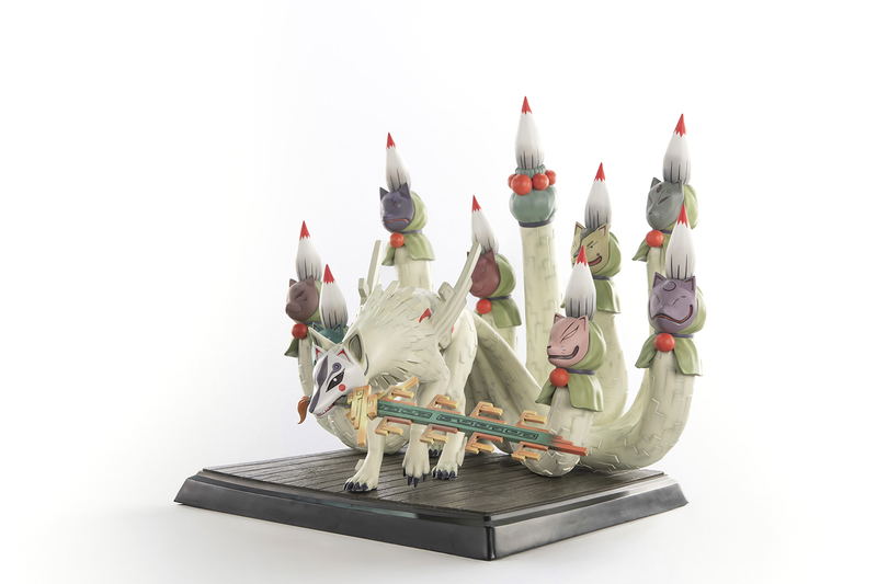 Okami Resin Statue: Ninetails [Standard Edition] image 2