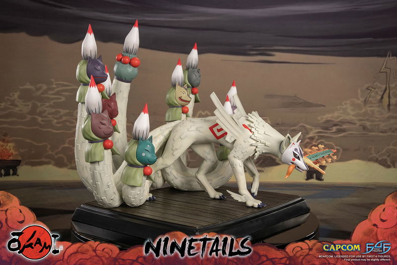 Okami Resin Statue: Ninetails [Standard Edition] image 20