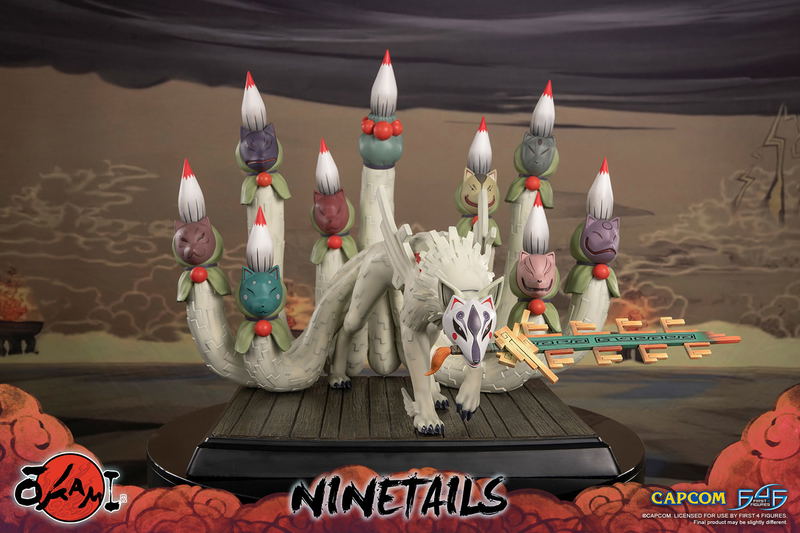 Okami Resin Statue: Ninetails [Standard Edition] image 21