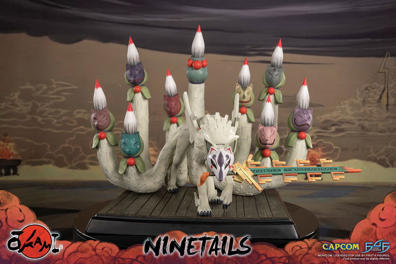 Okami Resin Statue: Ninetails [Standard Edition] image 22