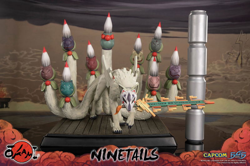 Okami Resin Statue: Ninetails [Standard Edition] image 23