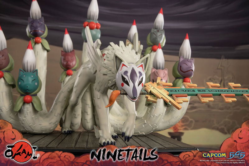 Okami Resin Statue: Ninetails [Standard Edition] image 24
