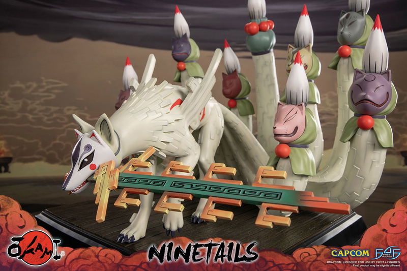 Okami Resin Statue: Ninetails [Standard Edition] image 26