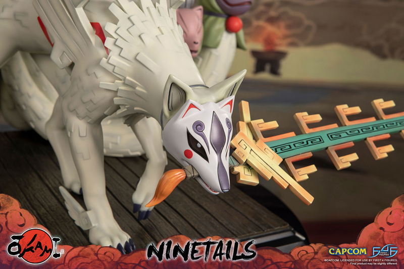 Okami Resin Statue: Ninetails [Standard Edition] image 27