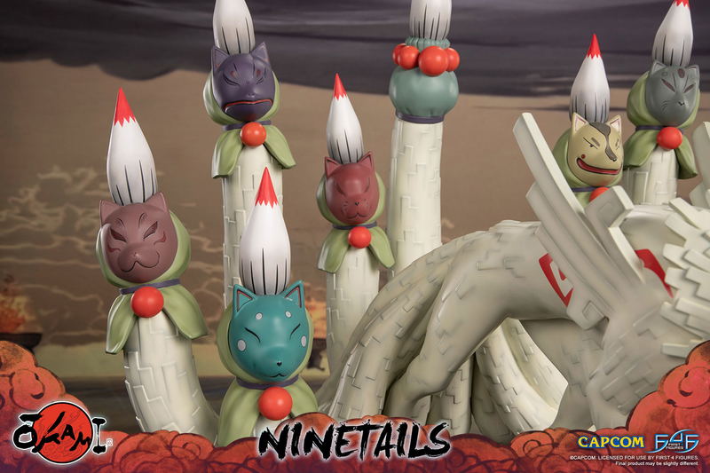 Okami Resin Statue: Ninetails [Standard Edition] image 29