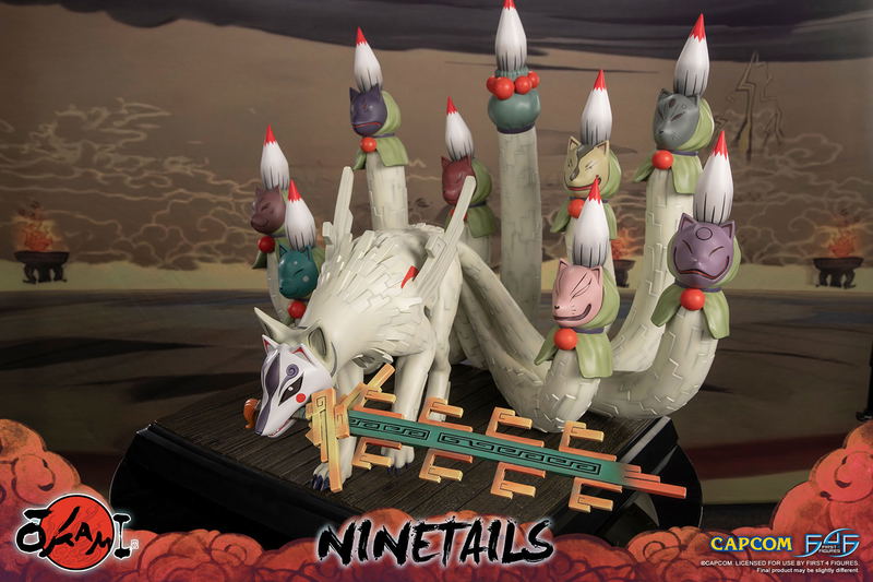 Okami Resin Statue: Ninetails [Standard Edition] image 40