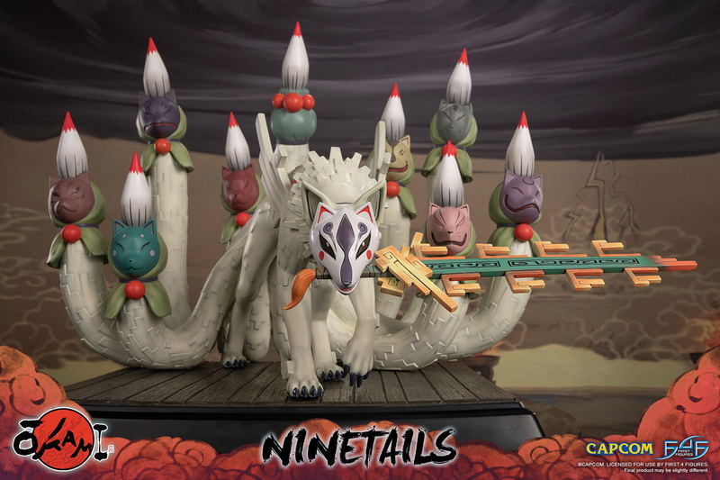 Okami Resin Statue: Ninetails [Standard Edition] image 41
