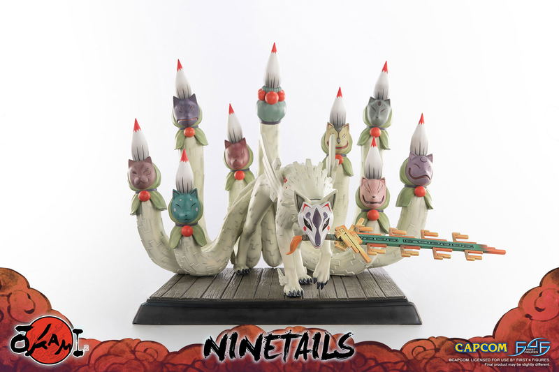 Okami Resin Statue: Ninetails [Standard Edition] image 9
