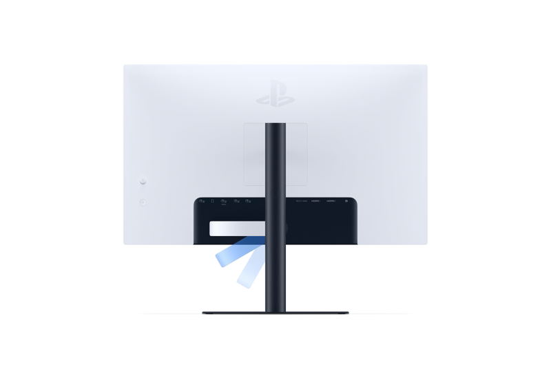 PlayStation 27" Gaming Monitor with DualSense Charging Hook image 2