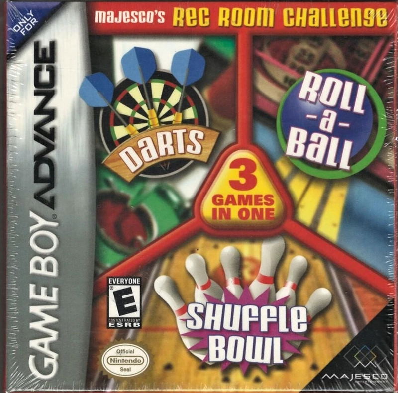 Majesco's Rec Room Challenge: Darts / Roll-a-Ball / Shuffle Bowl image 1