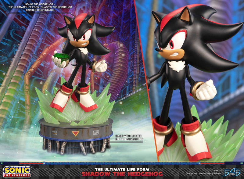 Sonic The Hedgehog Resin Statue: The Ultimate Life Form Shadow the Hedgehog [Standard Edition] image 24