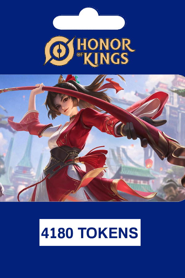 Honor of Kings 4180 Tokens digital — Import Game Deal