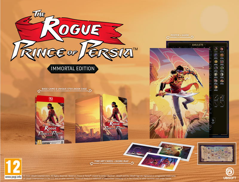 The Rogue Prince of Persia [Immortal Edition] <span class="ext" style="background-color: #ff8c00; color: #FFFFFF;">Game Key Cart</span> image 1