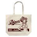 Code Geass: Lelouch Of The Rebellion - Original Illustration Of Kallen Kozuki Large Tote Bag American Diner Ver. (Natural) thumbnail 1