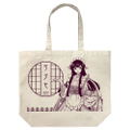 Code Geass: Roze Of The Recapture - Original Illustration Of Sumeragi Sakuya Large Tote Bag Japanese Maid Ver. (Natural) thumbnail 1
