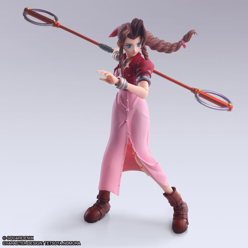 Final Fantasy VII Bring Arts: Aerith Gainsborough Mythril Rod Ver. image 5