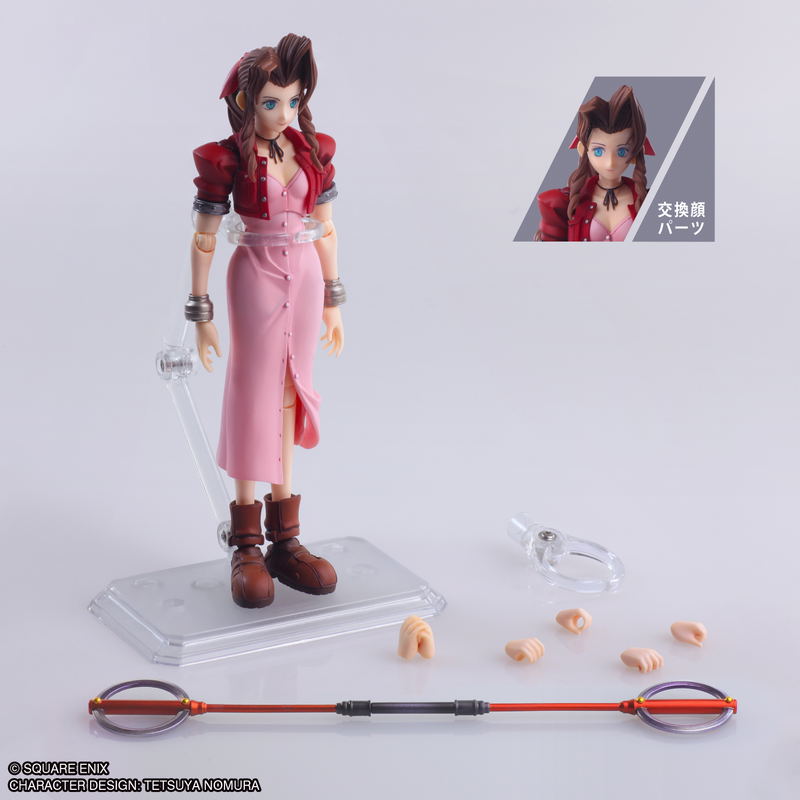 Final Fantasy VII Bring Arts: Aerith Gainsborough Mythril Rod Ver. image 7