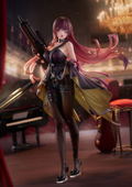 Girls' Frontline 2 Exilium 1/7 Scale Pre-Painted Figure: Makiatto Ballroom Interlude Ver. thumbnail 14