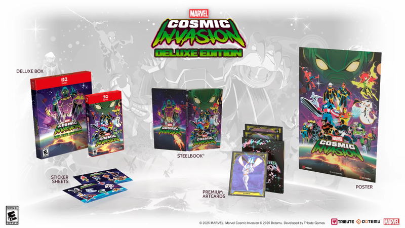 Marvel Cosmic Invasion [Deluxe Edition] <span class="ext" style="background-color: #00e206; color: #FFFFFF;">Game Cart</span> image 1