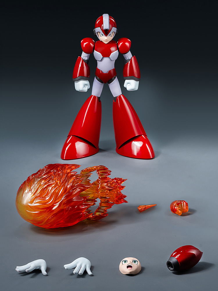 Mega Man X Non-scale Pre-Painted Action Figure: MDLX X (Rising Fire Version) image 2
