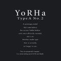 NieR:Automata Ver1.1a - A2 T-shirt (Black | Size XL) thumbnail 4