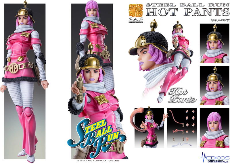 Super Action Statue JoJo's Bizarre Adventure Part VII Steel Ball Run: Hot Pants image 8
