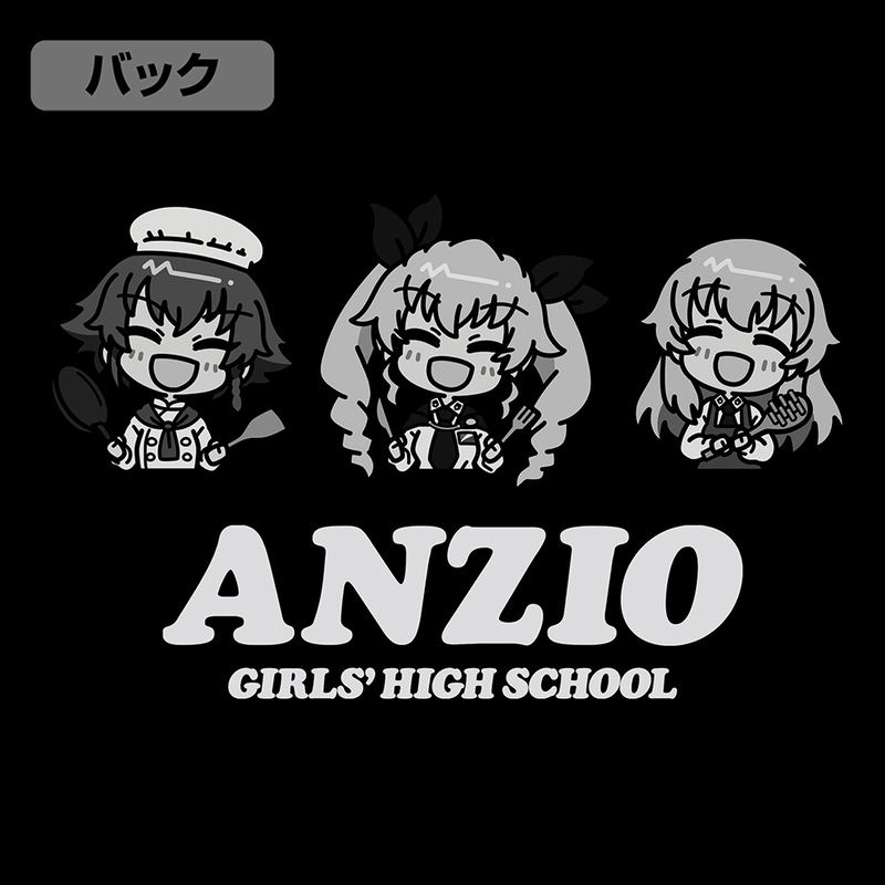 Girls Und Panzer Das Finale - Anzio High School Zip Hoodie (Moss | Size XL) image 3