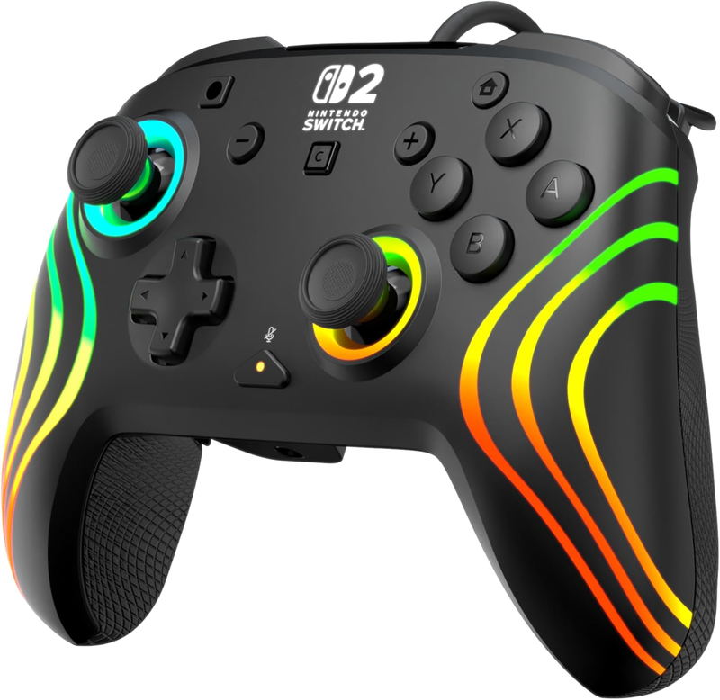 Turtle Beach Afterglow Wave Wired Controller for Nintendo Switch 2 (Black) image 2