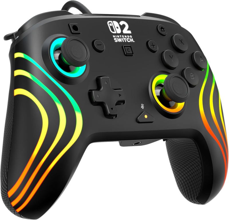 Turtle Beach Afterglow Wave Wired Controller for Nintendo Switch 2 (Black) image 3