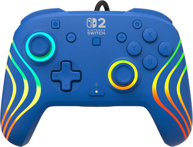 Turtle Beach Afterglow Wave Wired Controller for Nintendo Switch 2 (Blue) image 1