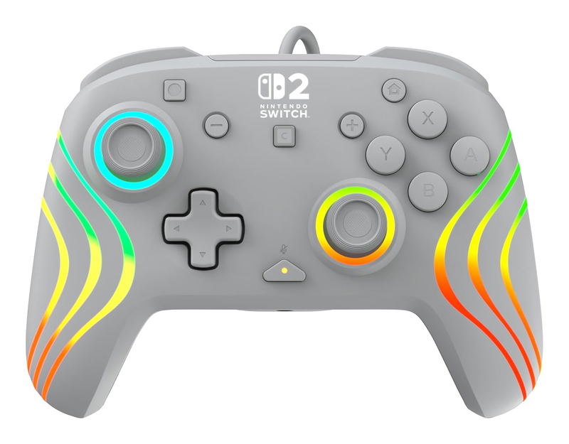 Turtle Beach Afterglow Wave Wired Controller for Nintendo Switch 2 (Grey) image 1