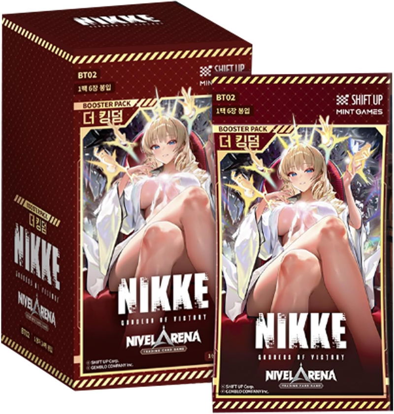 Goddess Of Victory: Nikke x Nivel Arena Booster Pack BT02 The Kingdom (Set of 24 Packs) (Korean Version) (Re-run) image 3