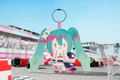 Hatsune Miku GT Project Hatsune Miku Racing Ver. 2025 Key Chain Pouch A thumbnail 5