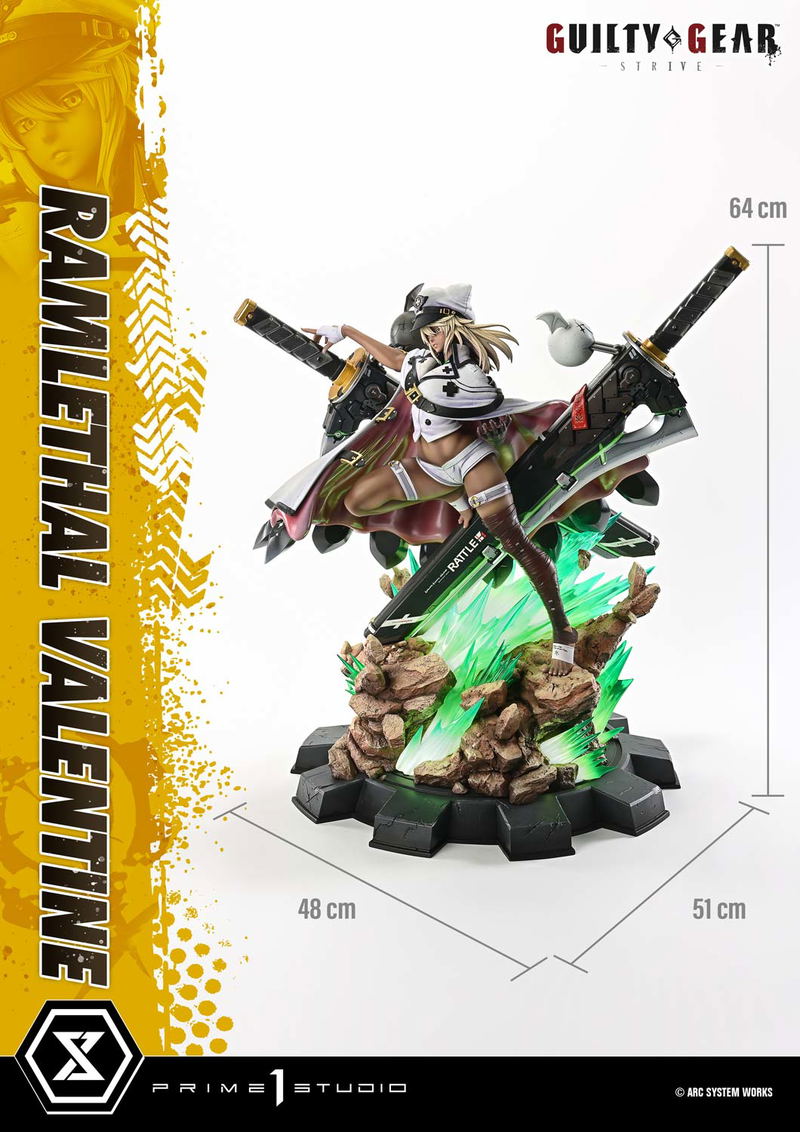 Ultimate Premium Masterline Guilty Gear Strive 1/4 Scale Statue: Ramlethal Valentine image 16