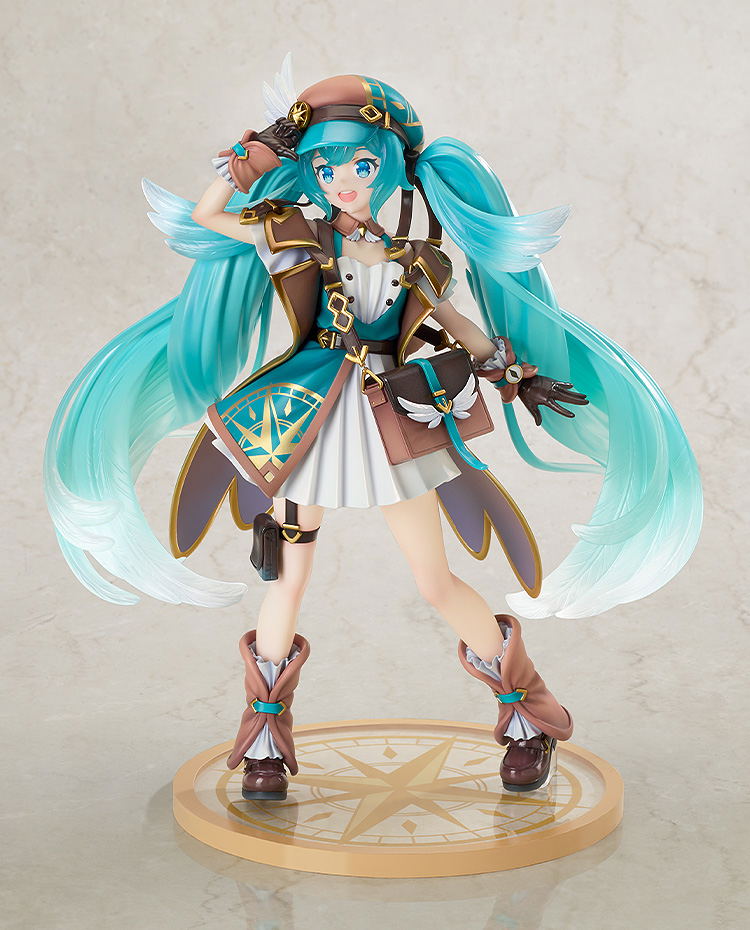 Character Vocal Series 01 Hatsune Miku 1/7 Scale Pre-Painted Figure: Hatsune Miku 100th Adventure Ver. [GSC Online Shop Limited Ver.] image 6