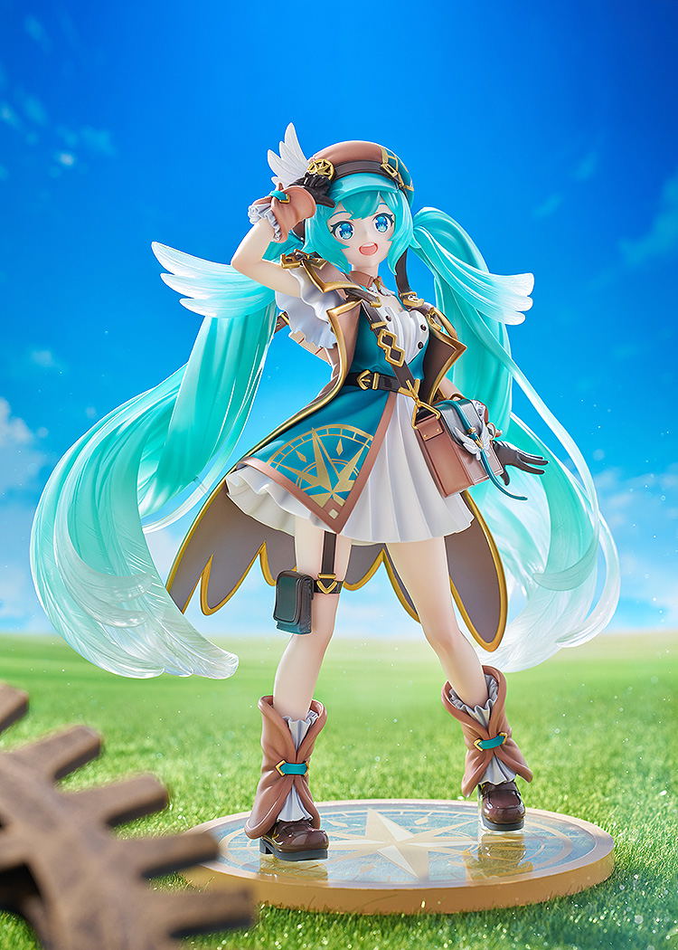 Character Vocal Series 01 Hatsune Miku 1/7 Scale Pre-Painted Figure: Hatsune Miku 100th Adventure Ver. [GSC Online Shop Limited Ver.] image 10